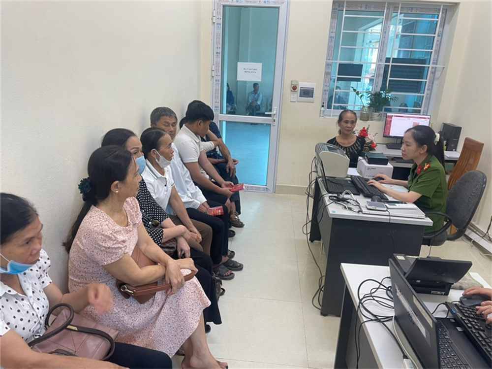 Công an Thanh Hóa hướng dẫn giải quyết thủ tục hành chính cho người dân