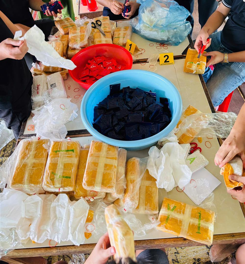Tang vật thu giữ trong vụ án.