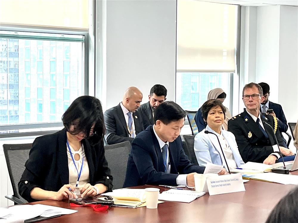 Trưởng đoàn Bộ Công an tham gia và phát biểu tại Hội nghị quốc tế “Vai trò của lực lượng thực thi pháp luật và chia sẻ kinh nghiệm trong triển khai Chương trình Hành động quốc gia Phụ nữ, Hòa bình và An ninh”.