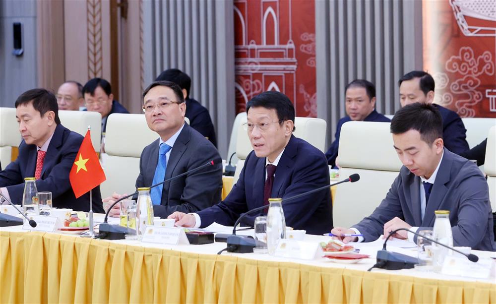 Bộ trưởng Lương Tam Quang phát biểu tại Hội nghị.