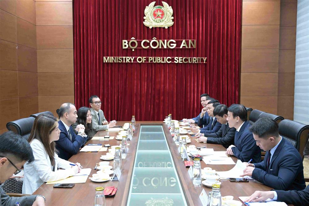 Quang cảnh buổi tiếp.