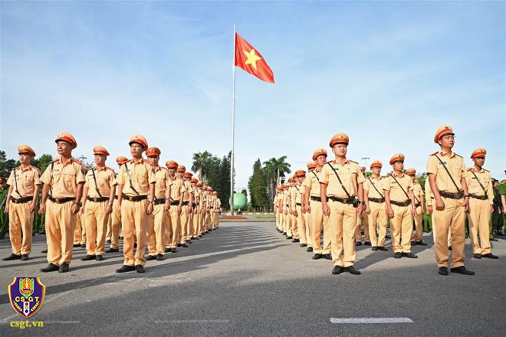 Lực lượng CSGT thường xuyên tổ chức ra quân đem lại hiệu quả cao trong công tác bảo đảm trật tự, an toàn giao thông.