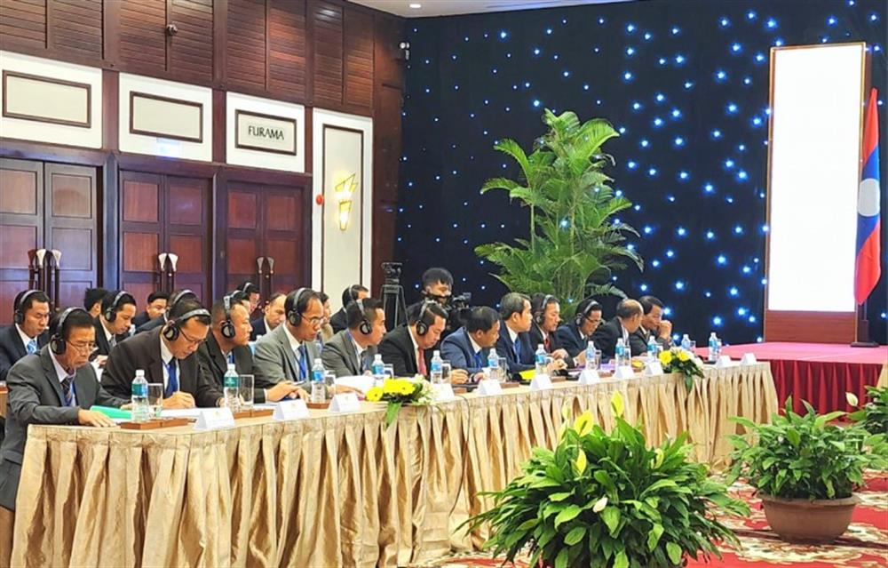 Các đại biểu của hai Đoàn dự Hội nghị.