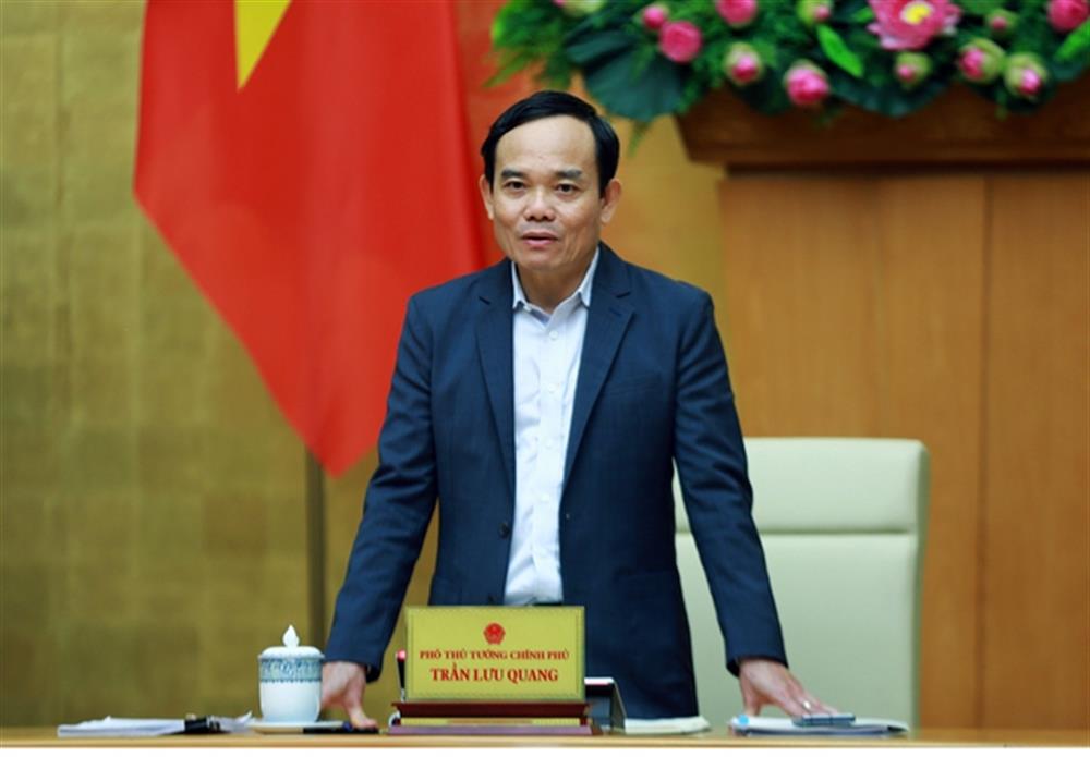 Phó Thủ tướng Trần Lưu Quang phát biểu tại Hội nghị tổng kết công tác năm 2022, bàn phương hướng, nhiệm vụ năm 2023