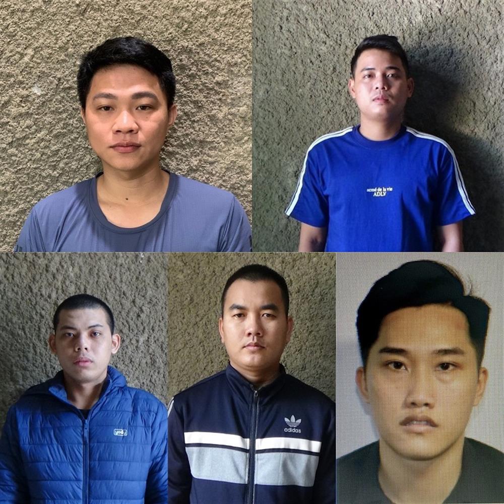 Các đối tượng (từ trên xuống dưới, từ trái qua phải): Lê Thanh Phúc, Nguyễn Hoài Sơn, Đường Trung Trực, Hồng Minh Đạt, Tưởng Thanh Tri