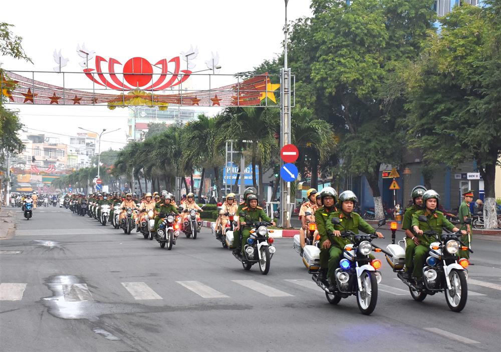 Cảnh sát 113 là một trong những lực lượng nòng cốt trong thực hiện các đợt cao điểm tấn công, trấn áp tội phạm, bảo đảm ANTT địa bàn.