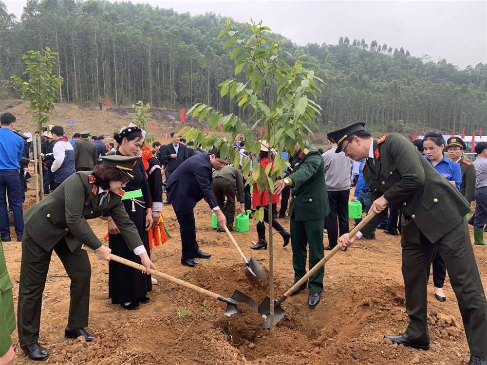 Trồng hơn 7.000 cây xanh, góp phần trồng cây, gây rừng, nâng cao ý thức bảo vệ rừng, gìn giữ môi trường sống.