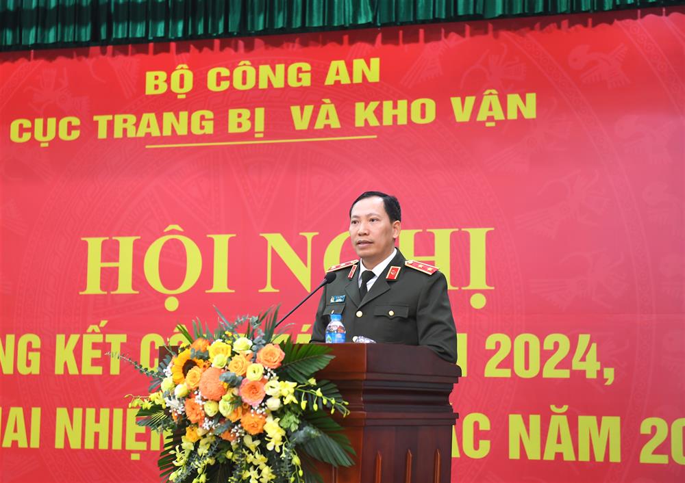Thứ trưởng Lê Văn Tuyến phát biểu chỉ đạo tại Hội nghị.