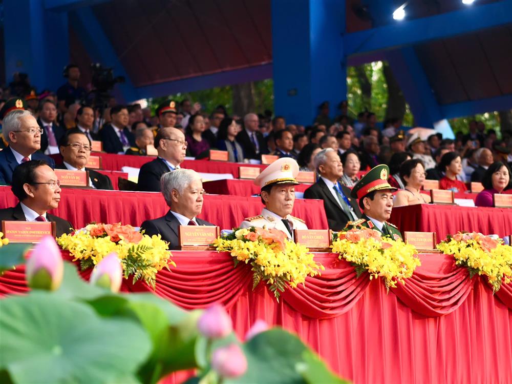 Các đại biểu dự Lễ kỷ niệm.