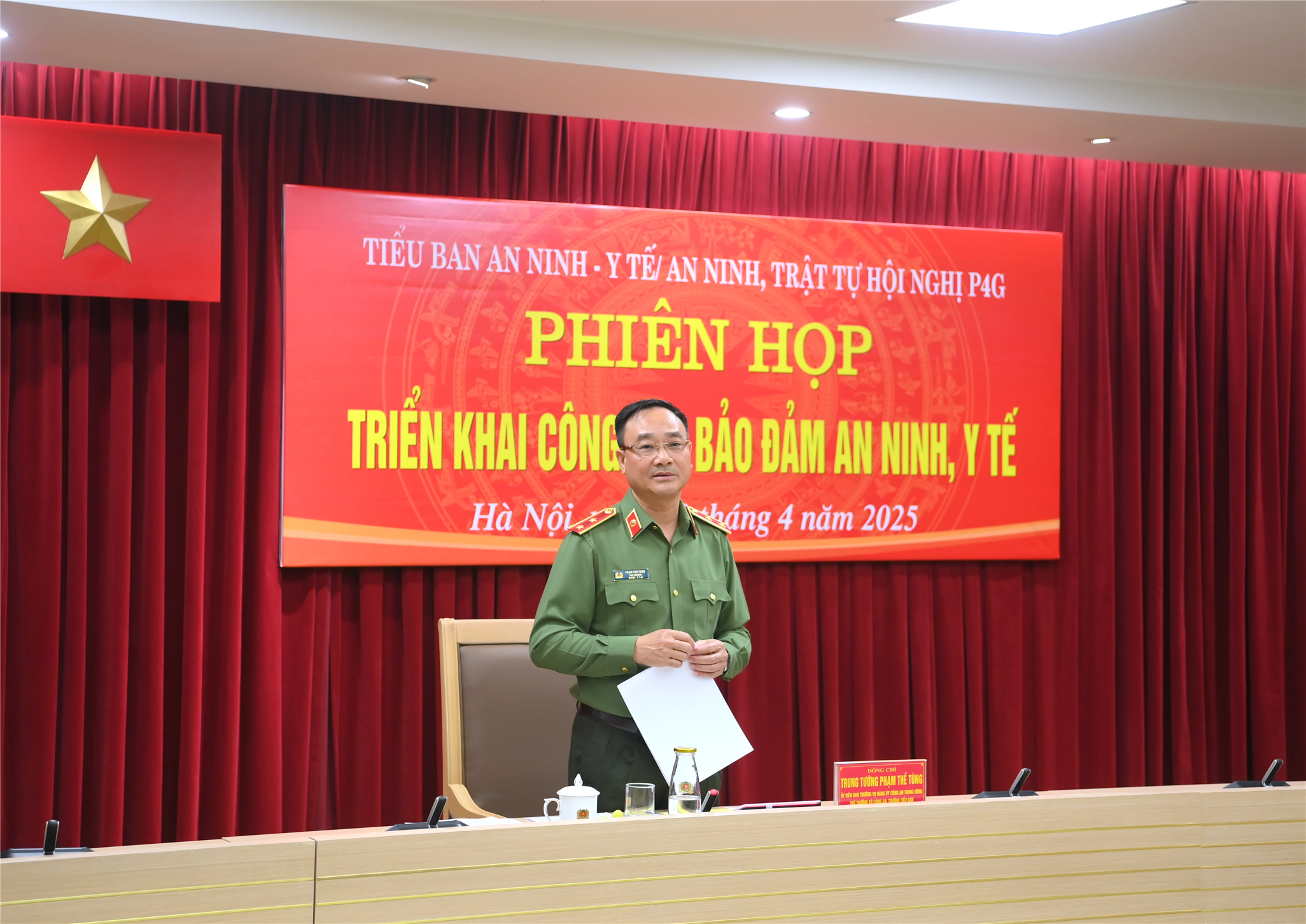Thứ trưởng Phạm Thế Tùng phát biểu tại Hội nghị.