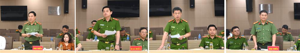 Các đại biểu phát biểu tại Hội thảo.