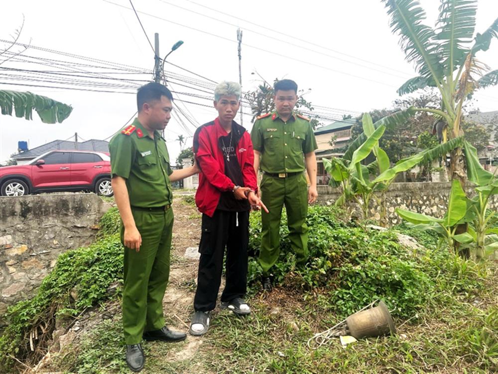 Công an phường Yên Thọ tuần tra bắt giữ đối tượng trộm cắp tài sản trên địa bàn.