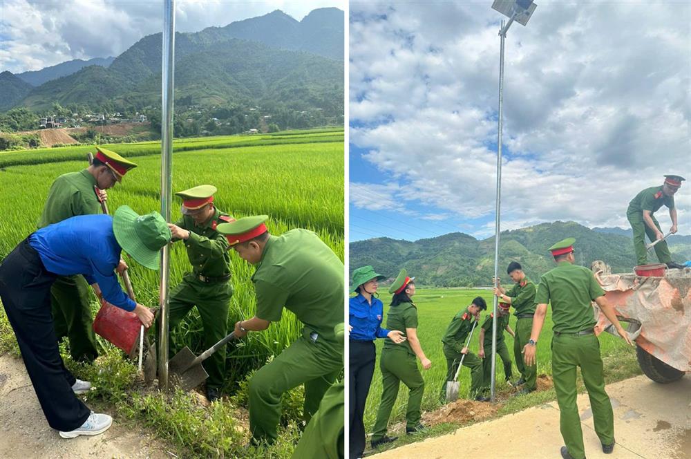 Các đơn vị tiến hành thi công.