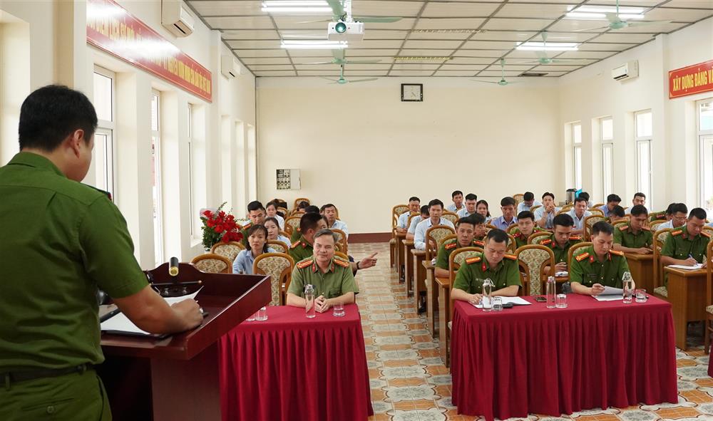 CBCS cơ sở cai nghiên ma túy tỉnh Quảng Ninh họp bàn triển khai Tháng hành động phòng chống ma túy.