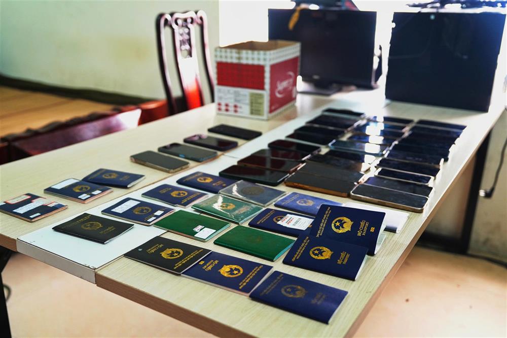 Tang vật chuyên án lực lượng chức năng thu giữ