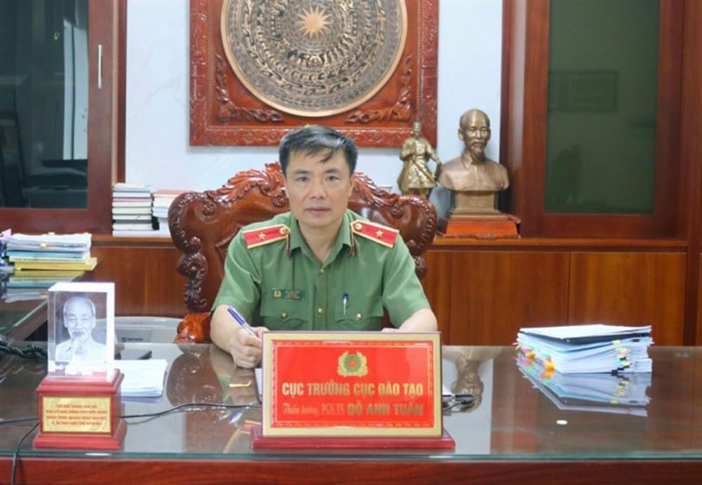 Thiếu tướng, PGS.TS Đỗ Anh Tuấn, Cục trưởng Cục Đào tạo Bộ Công an.