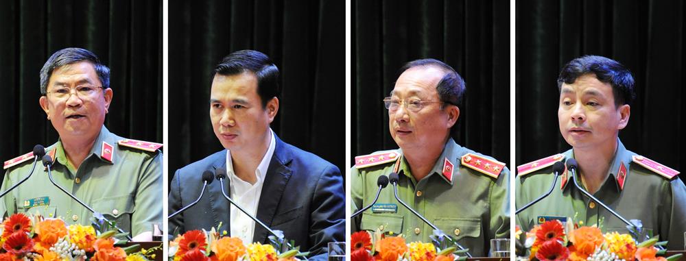 Các đại biểu phát biểu ý kiến tại Hội nghị.