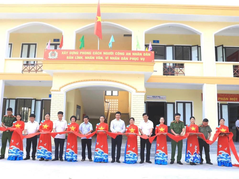 Xây dựng trụ sở Công an xã độc lập.