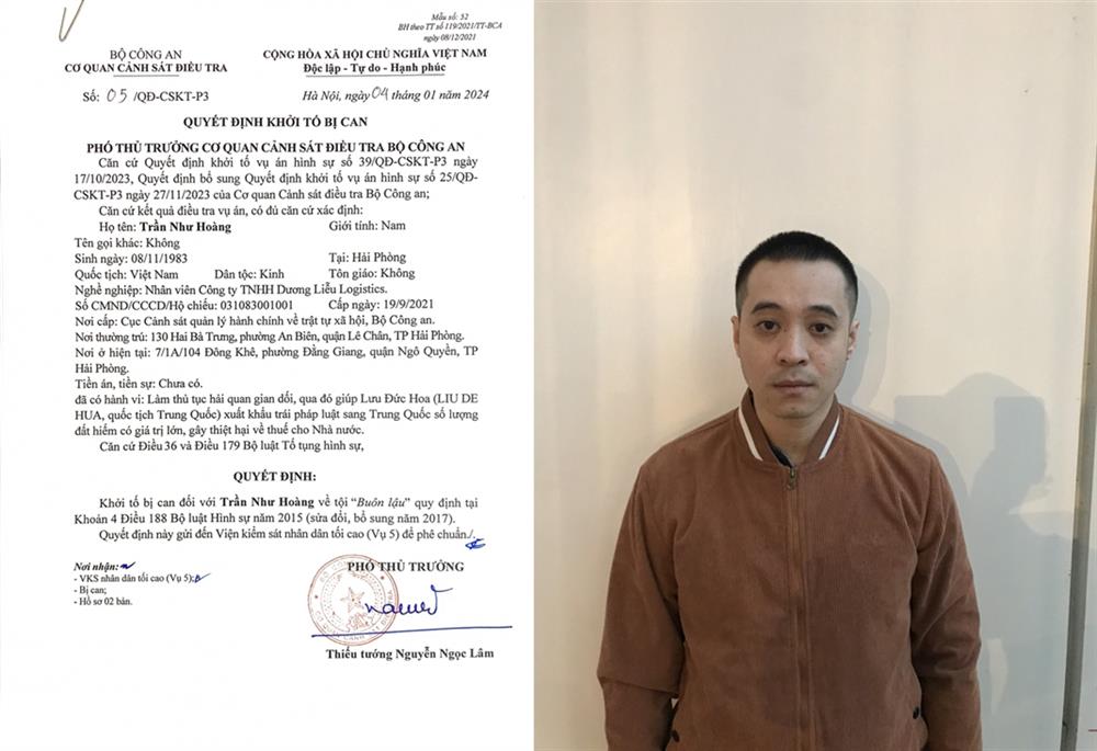 Bị can Trần Như Hoàng