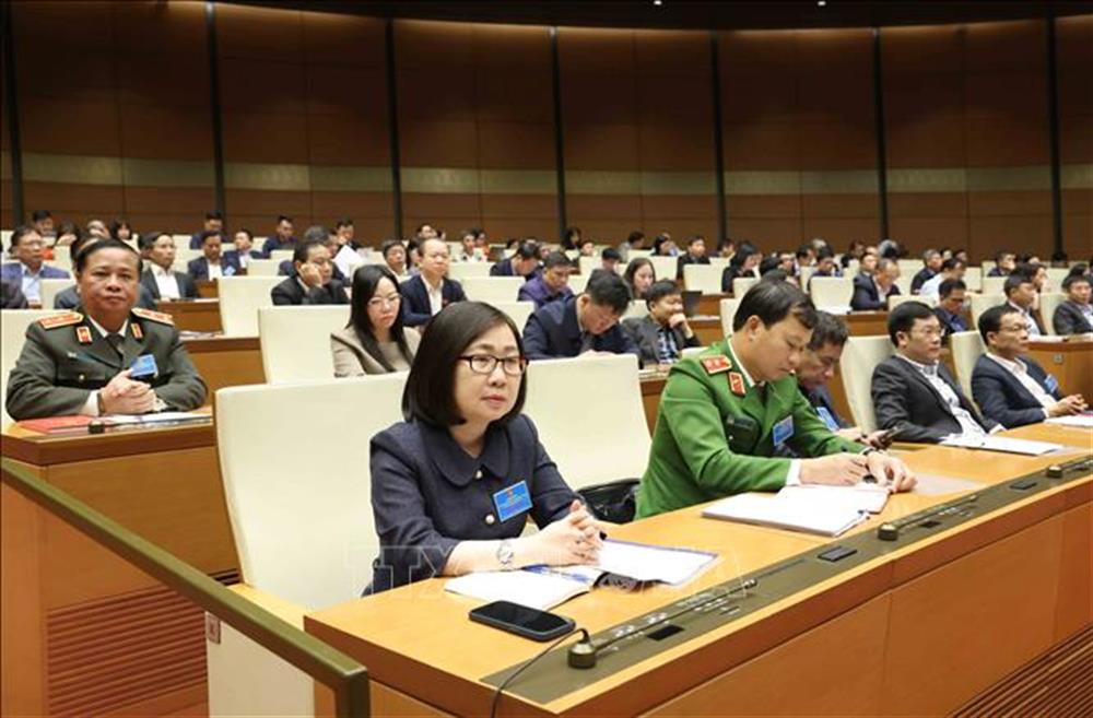 Các đại biểu dự hội nghị.