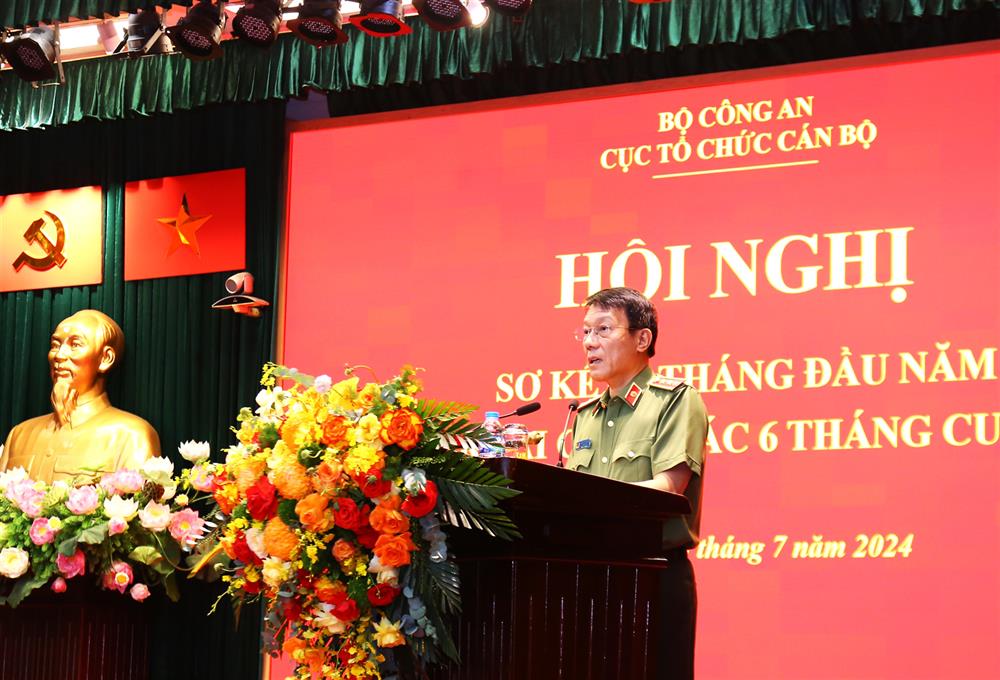 Bộ trưởng Lương Tam Quang phát biểu tại Hội nghị.