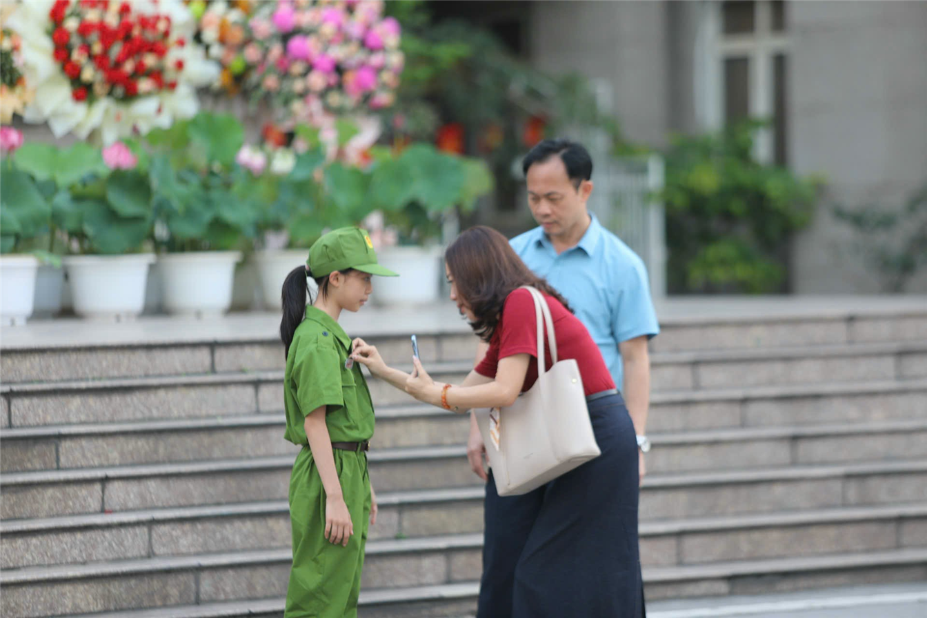 Đông đảo phụ huynh tin tưởng, gửi gắm con em tham gia Trại hè tại Học viện CSND.