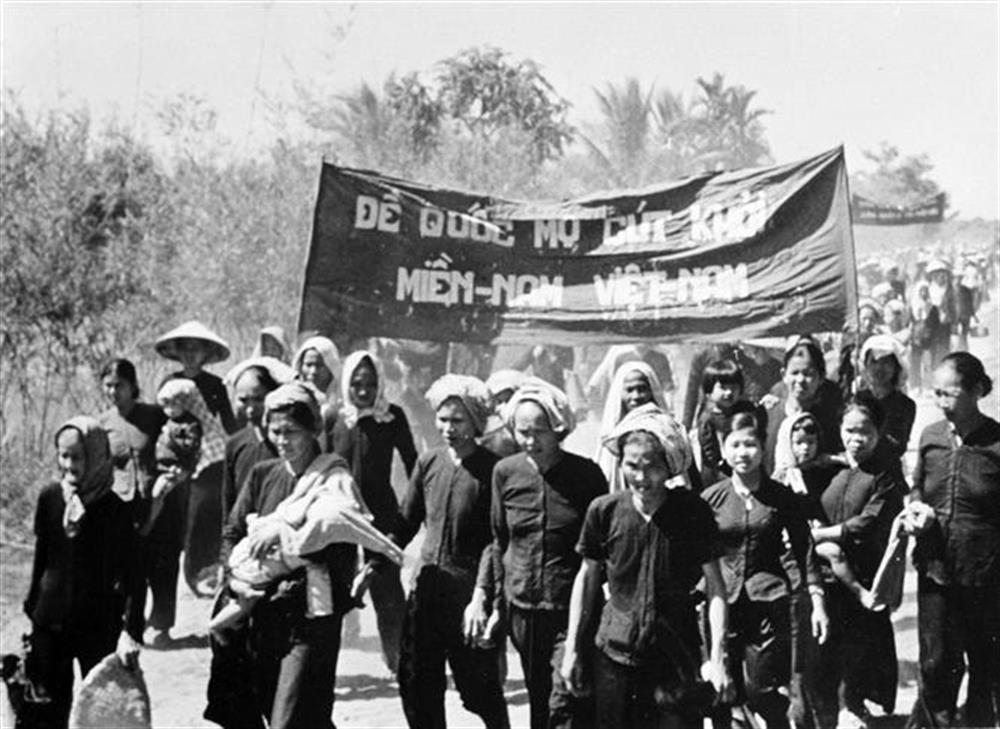 Hình ảnh về Đồng khởi Bến Tre năm 1960. Ảnh tư liệu
