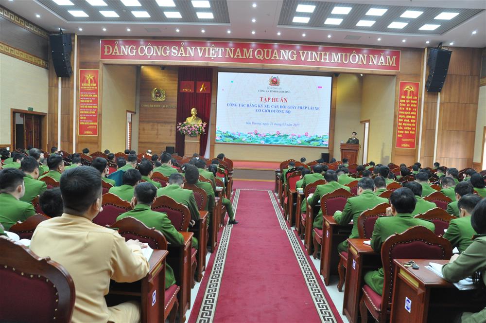 Toàn cảnh lớp tập huấn.