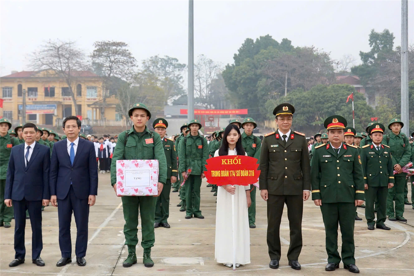Tuyên Quang: Tổng số công dân được tuyển chọn thực hiện nghĩa vụ tham gia CAND của tỉnh Tuyên Quang là 238 công dân.