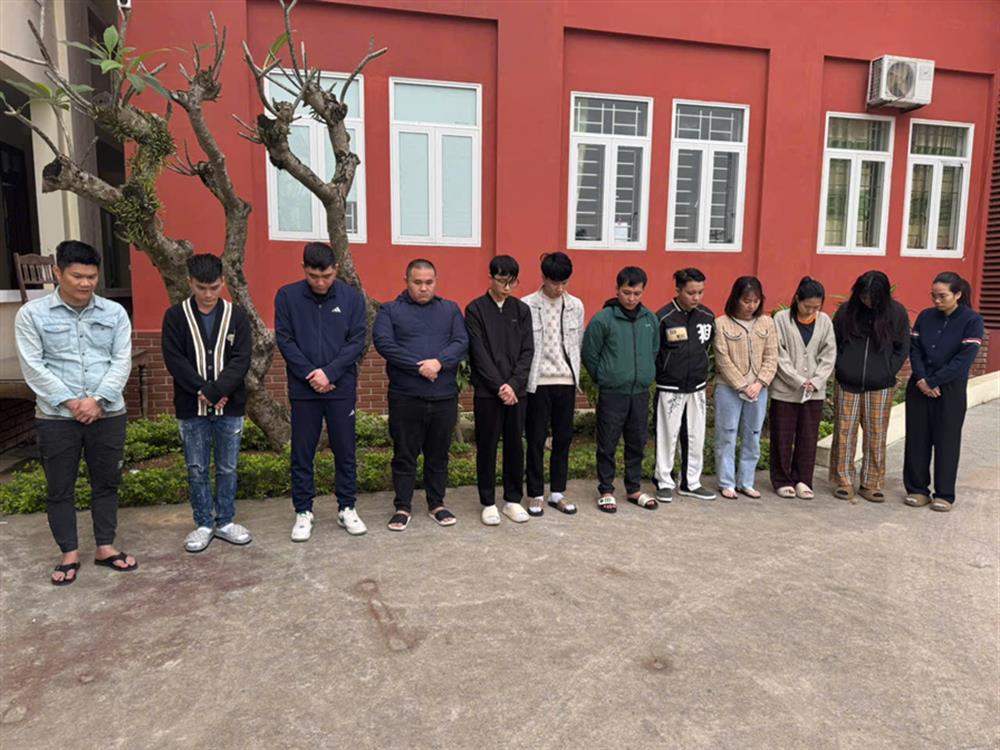Các đối tượng đang được tạm giam để điều tra, làm rõ.