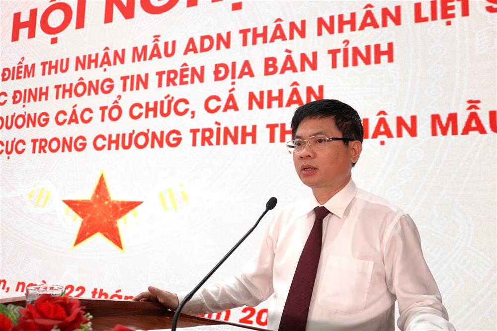Bí thư Tỉnh ủy Trương Quốc Huy phát biểu tại Hội nghị.