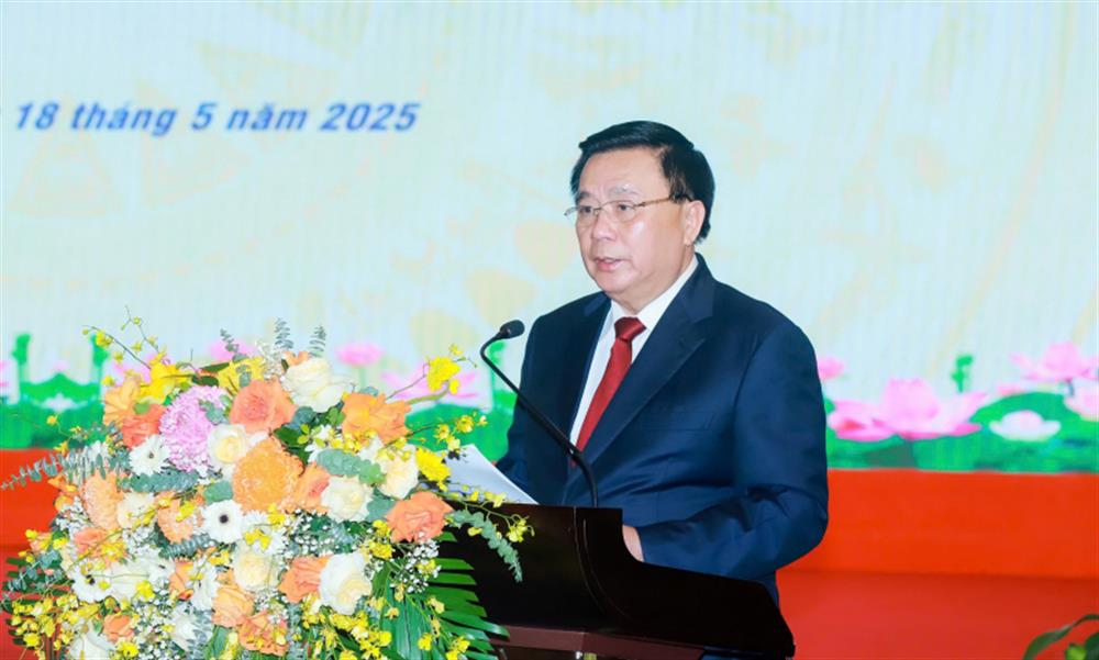 GS. TS Nguyễn Xuân Thắng phát biểu khai mạc Hội thảo.