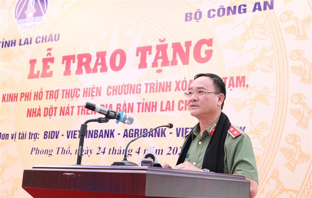  Thứ trưởng Phạm Thế Tùng phát biểu tại buổi lễ.