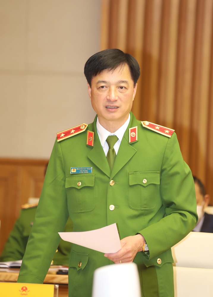 Thứ trưởng Nguyễn Duy Ngọc phát biểu tại Hội nghị.