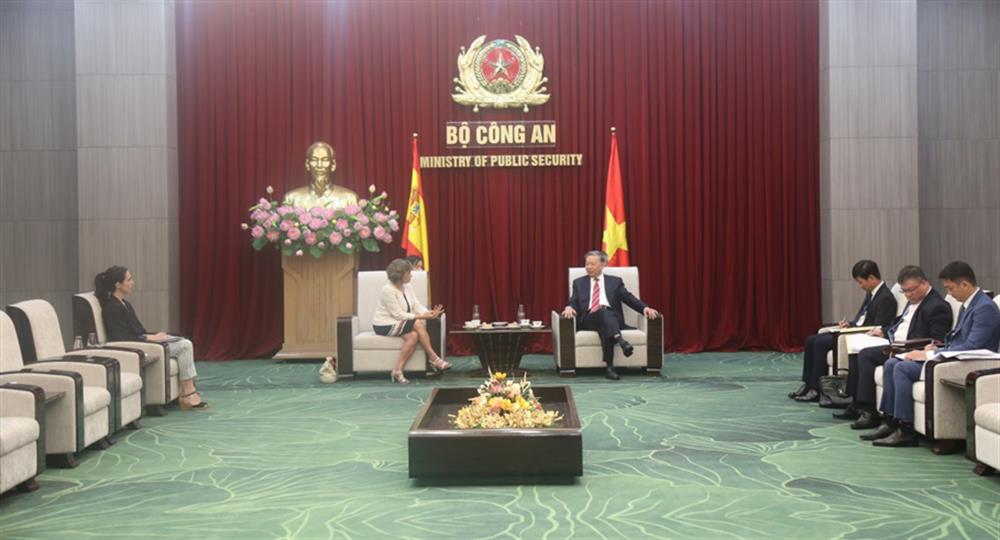 Toàn cảnh buổi tiếp.